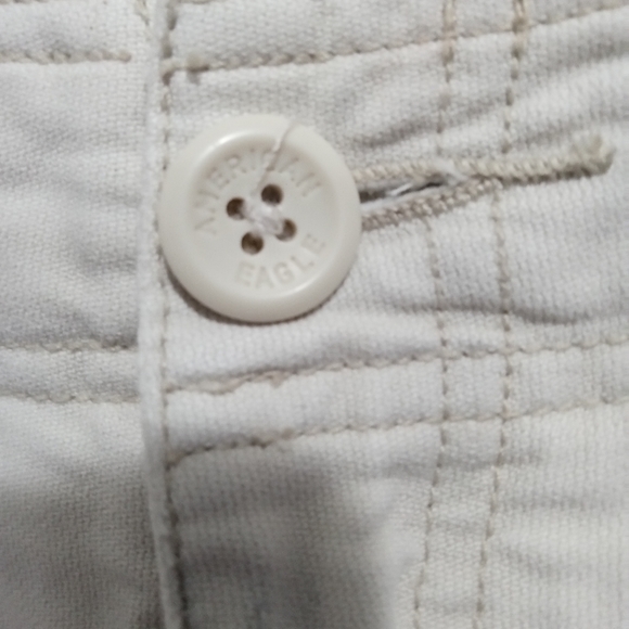 American Eagle Pants, Women's Size 12, Khaki Cargo Jogger Style, Casual Gorpcore - Picture 6 of 15